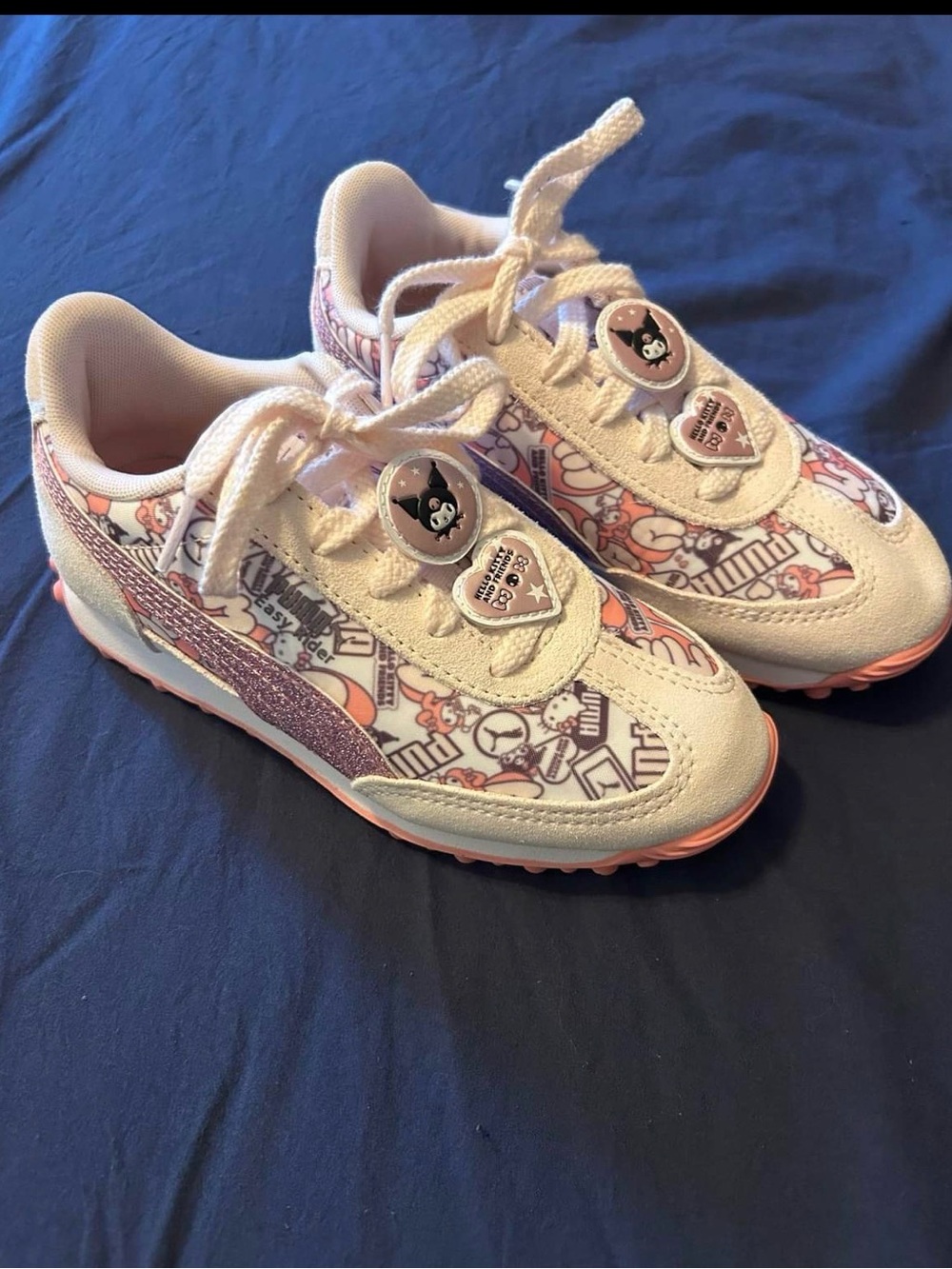 PUMA - Hello Kitty sneakers - size 2.5 big kid